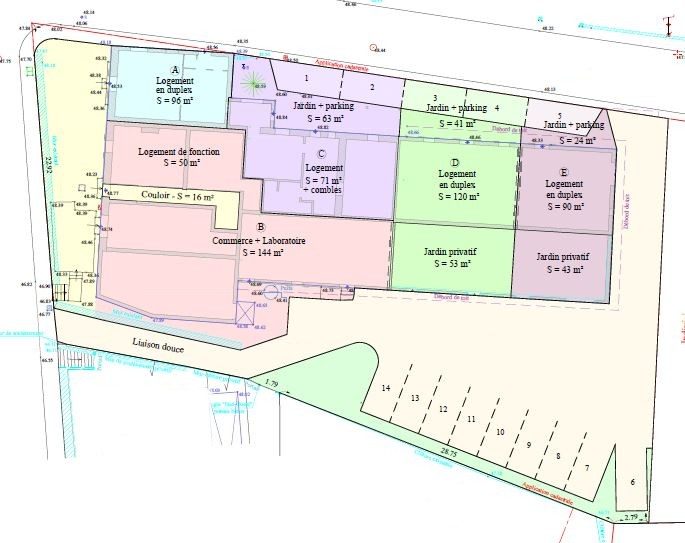 Projet immobilier sud Gironde, proche Bordeaux, 33 650, appartement et maison avec jardin proche La Brede et Léognan
